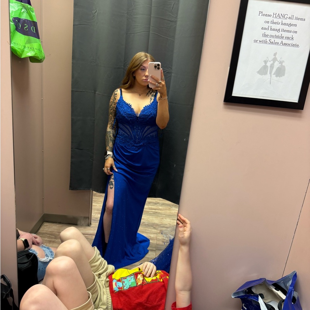 Stunning Royal Blue Maxi Dress